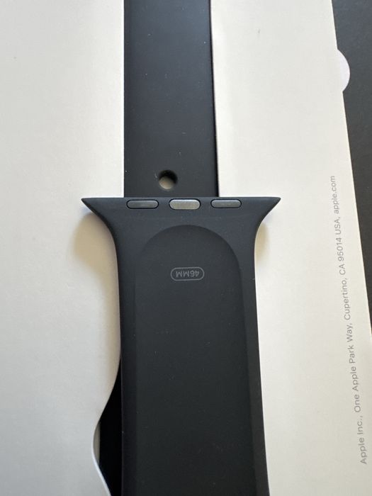 Apple Wach black sport band 46 mm M/L!