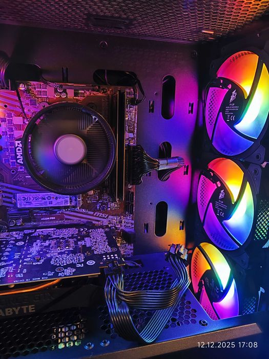 Геймърски Ryzen 5 3600X, GTX 1660Ti 6GB, RAM 16GB DDR4, SSD 512GB NVME