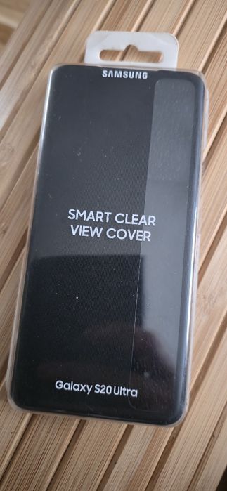 Husa Activa Samsung tip Clearview pentru  Galaxy S20 Ultra noua