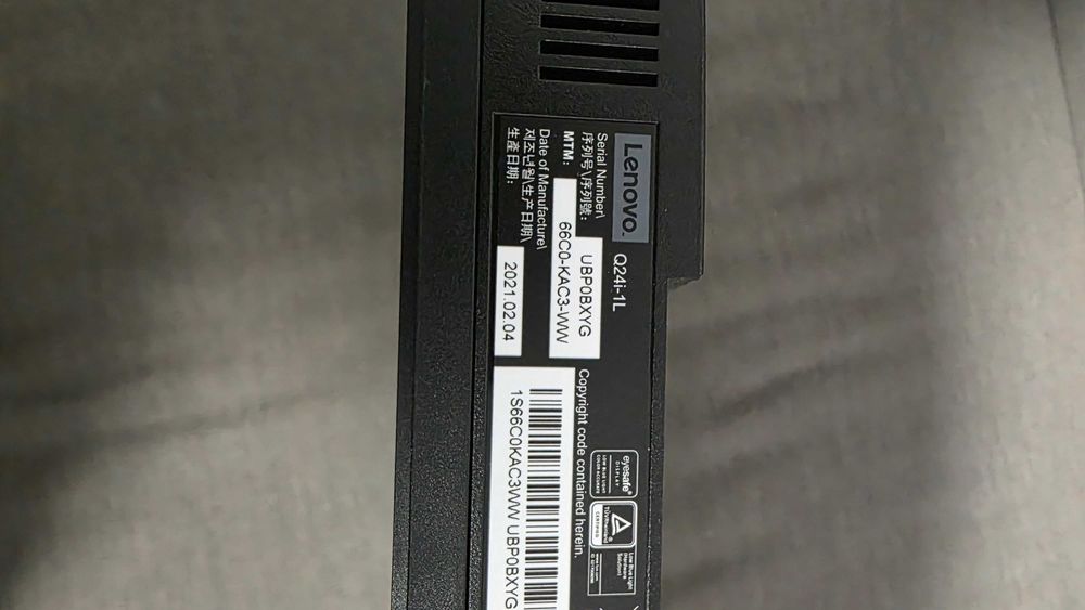 Monitor Lenovo Q24i-1L