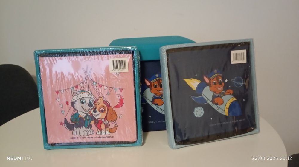 Paw Patrol Cub depozitare jucării, scaun.
