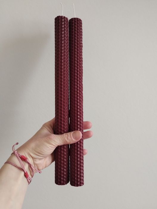 Lumânări din ceara foite