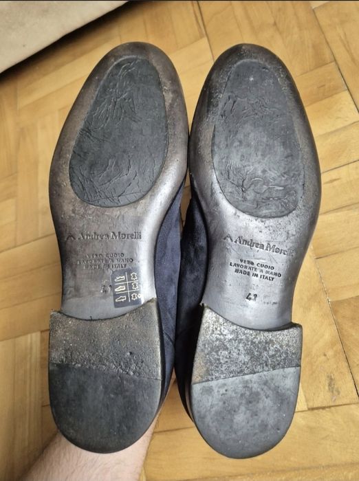 Mocasini de lux Andrea Morelli - Lucrați manual în Italia - 41