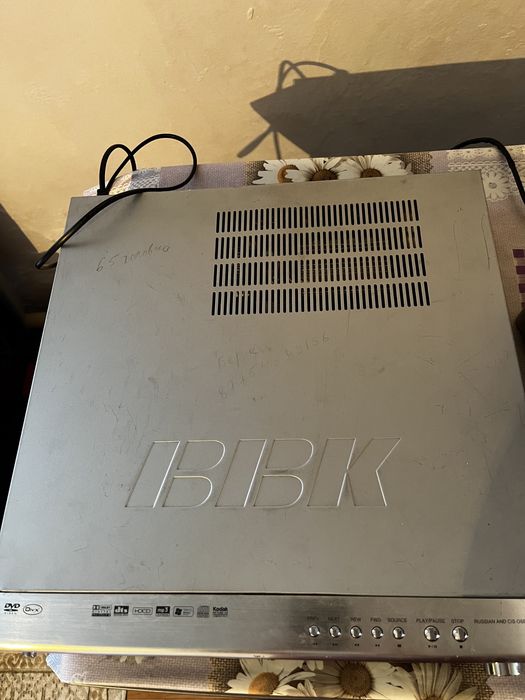 DVD с усилителем и колонками