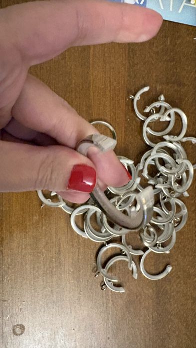 Метални халки за пердета/завеси