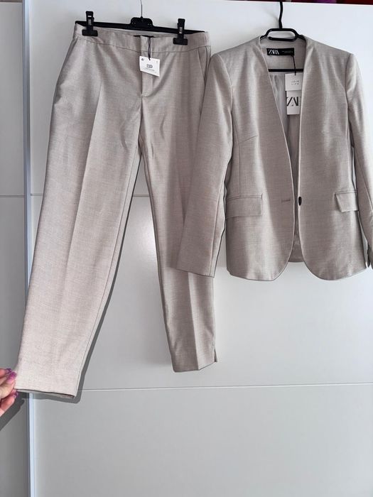 Costum cu pantoni office Zara S