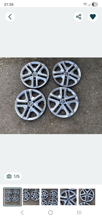 Vând jante structurale Renault Megan 4