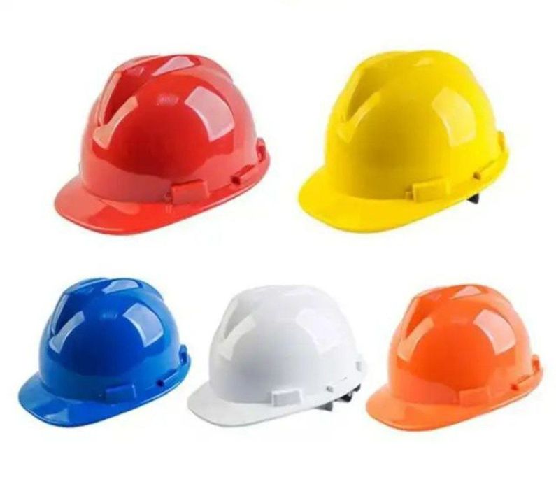 Каска защитная строительная. Жилет отражатель