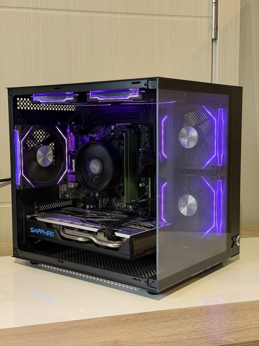 Геймърски компютър Ryzen 5 2400G, RX570, 8GB RAM
