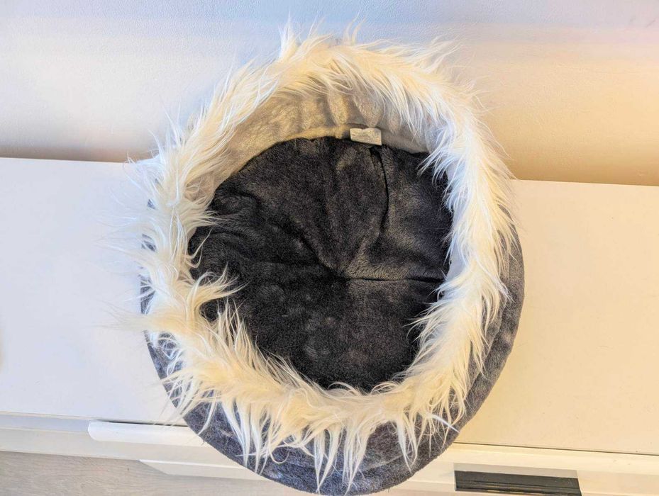 Pat Trixie Minou Soft, 60x28 cm, Gri/Gri Deschis pentru pisici