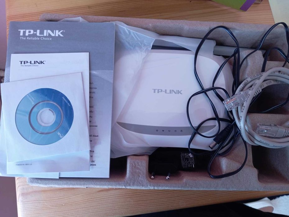 Нов Рутер TP-Link - TL-WR840N, 300Mbps, бял