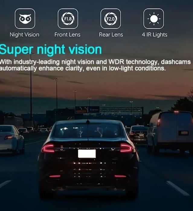 NOUA Camera bord dubla profesionala FullHD