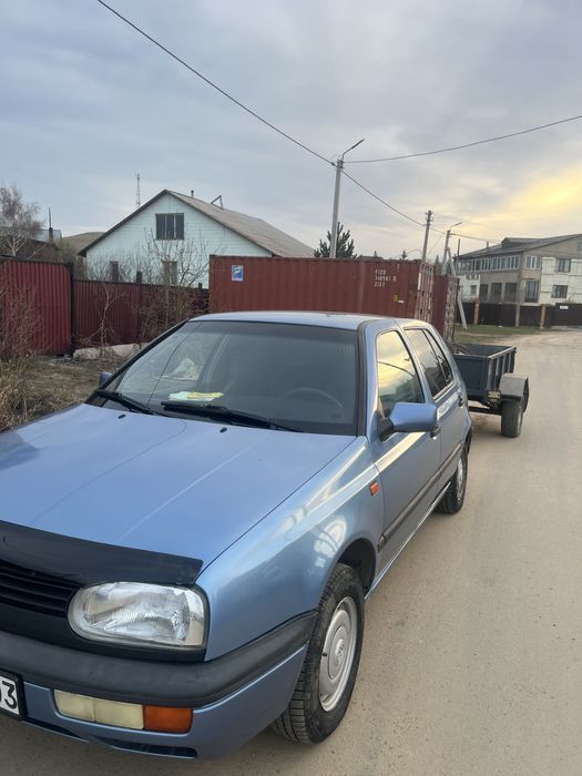 Продам гольф 3 вместе с прицепом