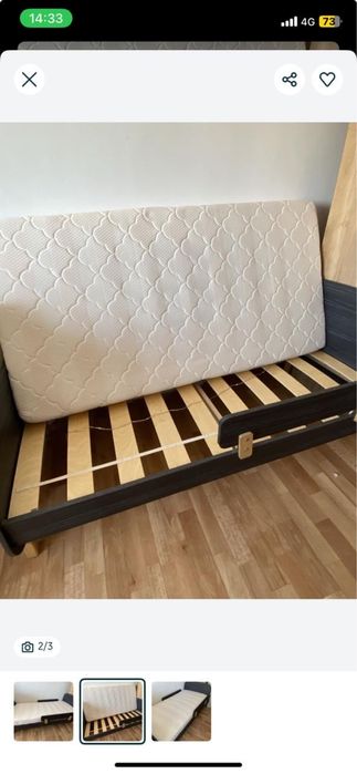 Продам подростковую кровать