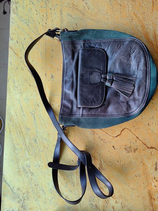 5 бр. Дамски кожени чанти естествени