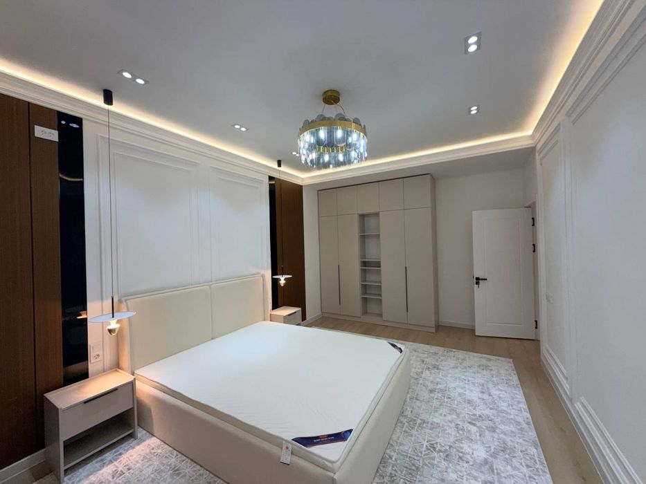 КАМИШ гамбург ёнида янги домда 3 хонали квартира сотилади