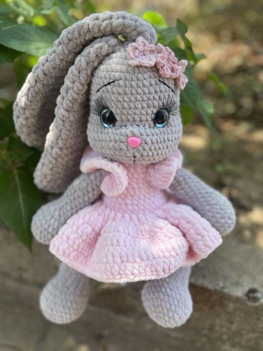 Зайче Ръчно плетено Амигуруми