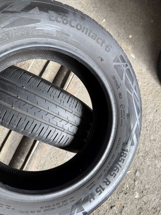 2x Anvelope Vara 185/65 R15 - Continental Eco Contact 6