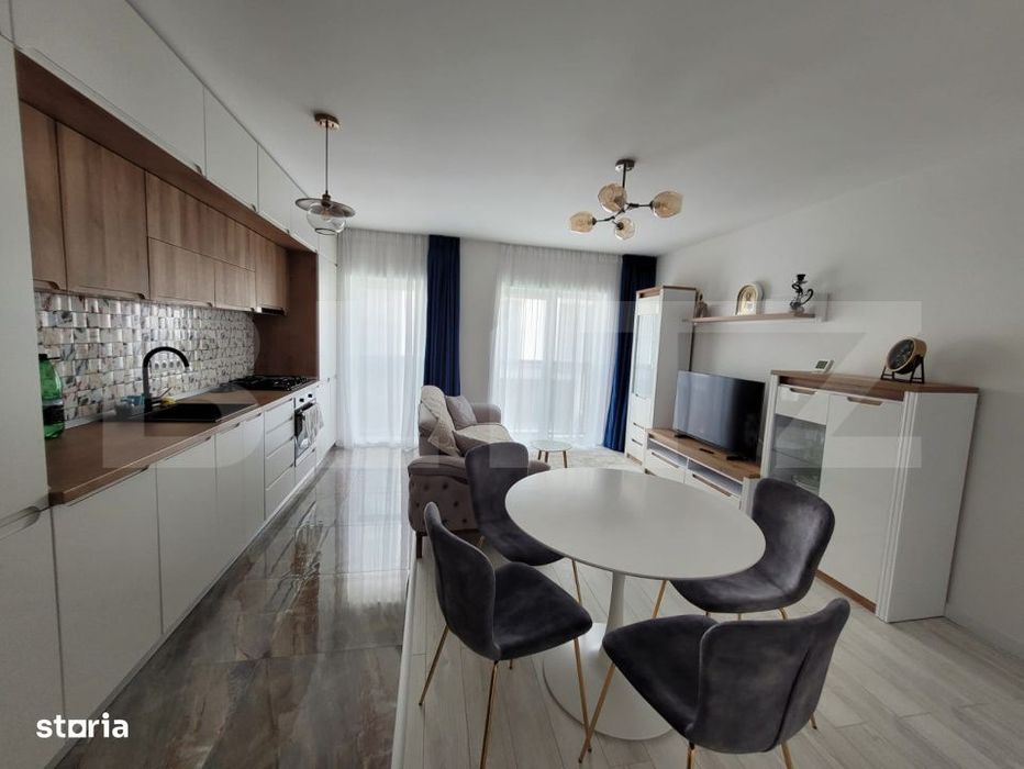 Apartament cu 3 camere, 62 mp utili, parcare subterana, in Iris — fotografia 1
