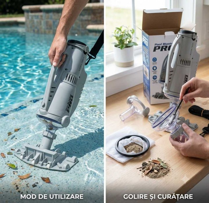 Aspirator piscina Water Tech Pool Blaster Pro 900, nou, nefolosit