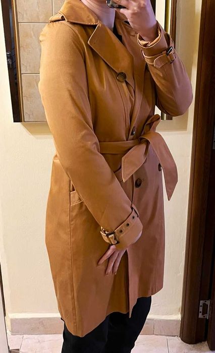 Trenci Asos Clasic Culoare Camel
