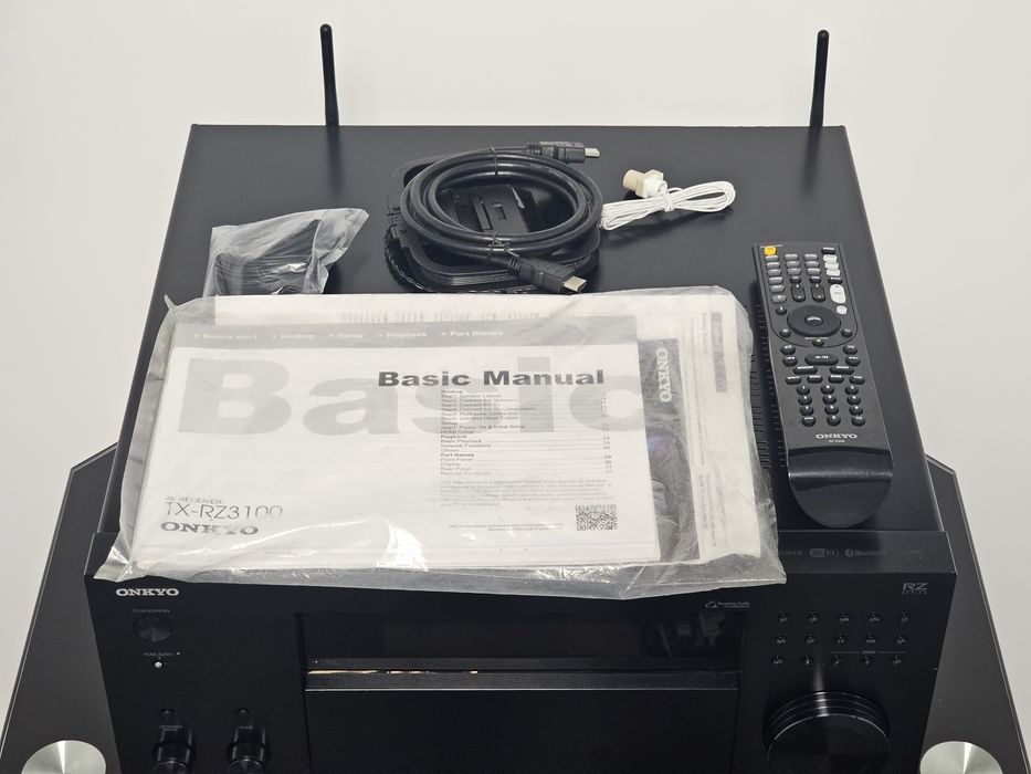 Receiver 11.2 Onkyo TX-RZ3100THX/ Dolby Atmos/ wifi Bluetooth