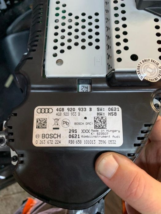 ceas ceasuri bord audi a6 c7 a7 EUROPA 2012 pana 2019