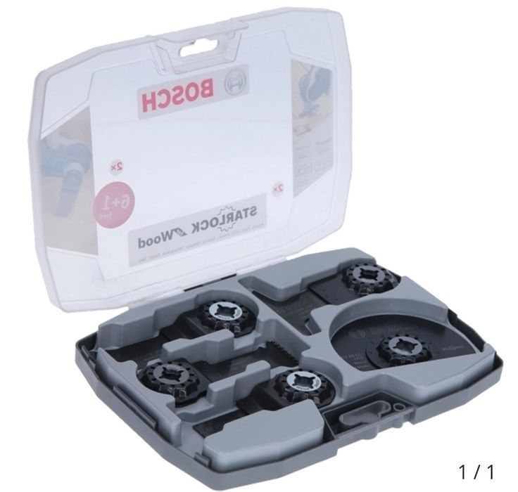 Bosch 2608664623 - Set 7 accesorii multicutter, taiere, Starlock