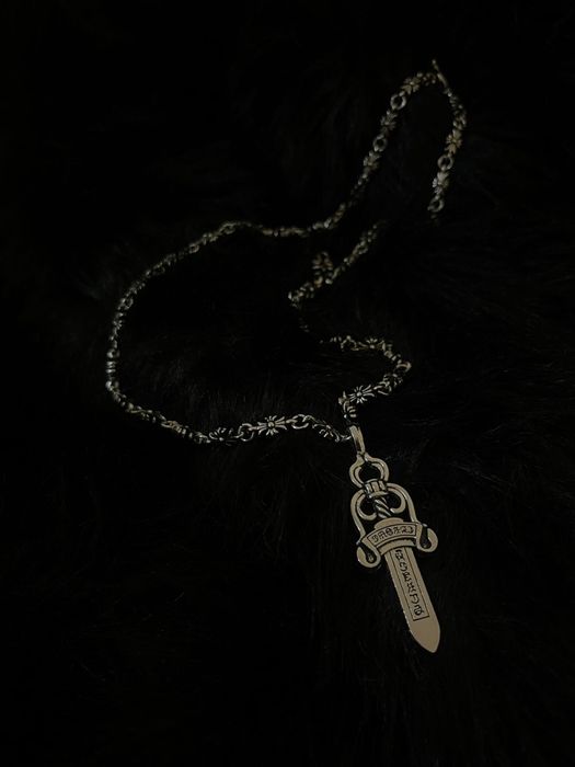Lant Chrome Hearts Dagger Pendant Chain 60cm