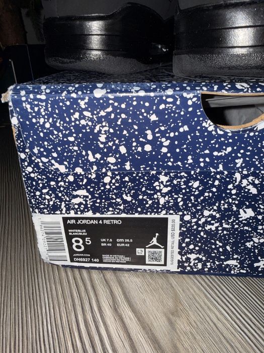 Jordan 4 retro black marima 42