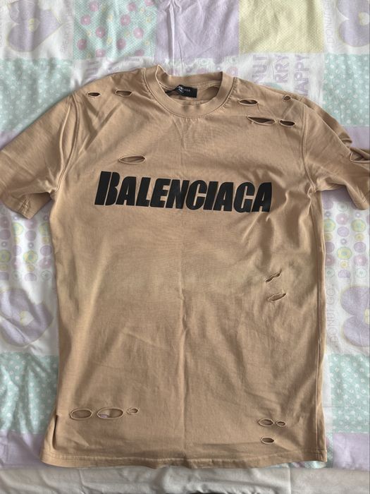 Balenciaga ripped tee