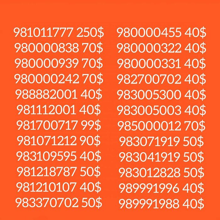 Perfectum Yunusobod gold nomer