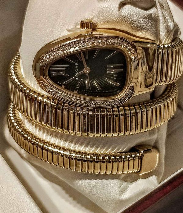 Дамски часовник BV Serpenti Yellow Gold 18K