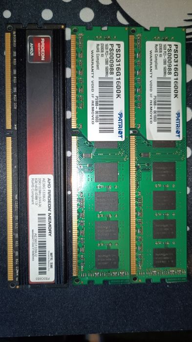 ОЗУ DDR3, DDR4, процессоры
