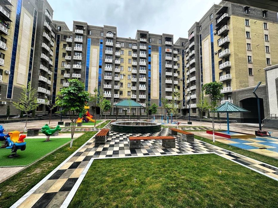 Аренда 3х ком. Евро КВ. 120м² Сергели-7 ЖК. ГРИН ХАУС (Метро-3 ))
