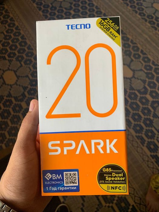 Texno spark 20  16/256