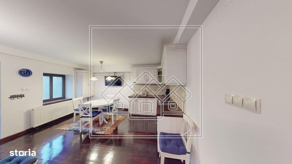 Ap cu 3 camere, 90 mp utili, mobilat modern, Zona Centrala
