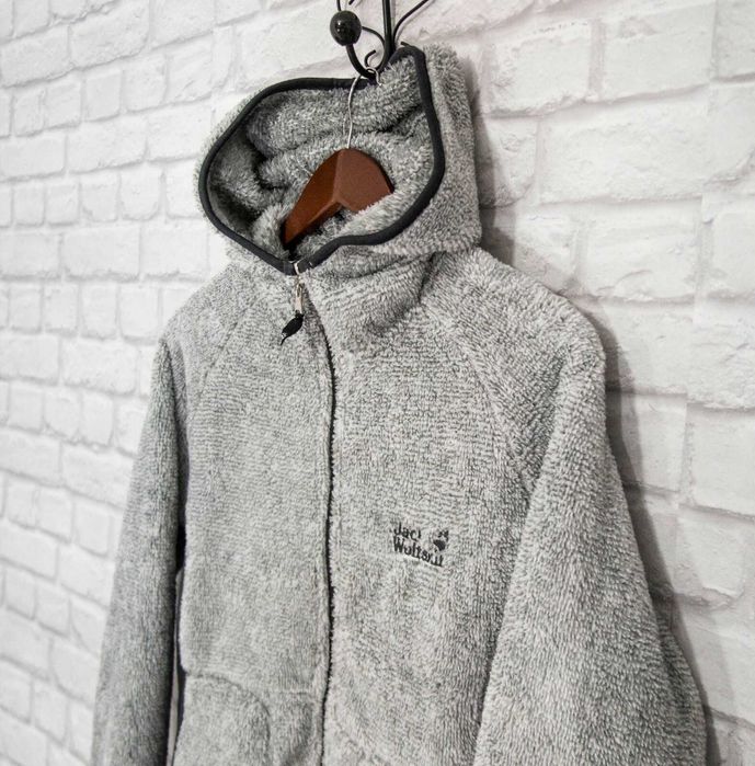 Jack Wolfskin Дамско поларено яке с качулка размер L