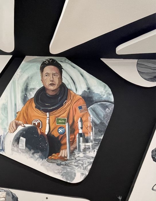 Роспись стен Художник, Rassom Рассом Devorga rasm chizish ,