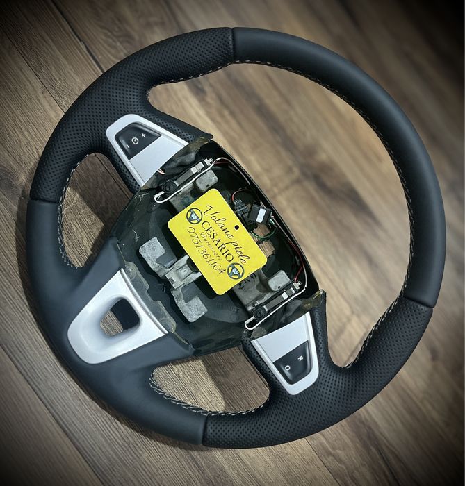 Volan piele naturală Nappa Renault Megane 3/Fluence 2008-2016