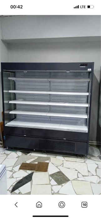 Ветрина холодильник горка