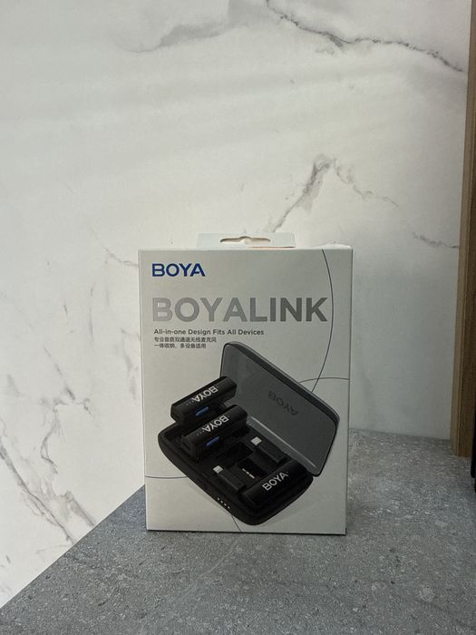 Boya BoyaLink  All-in-one V2.0 Wireless Lavaliere