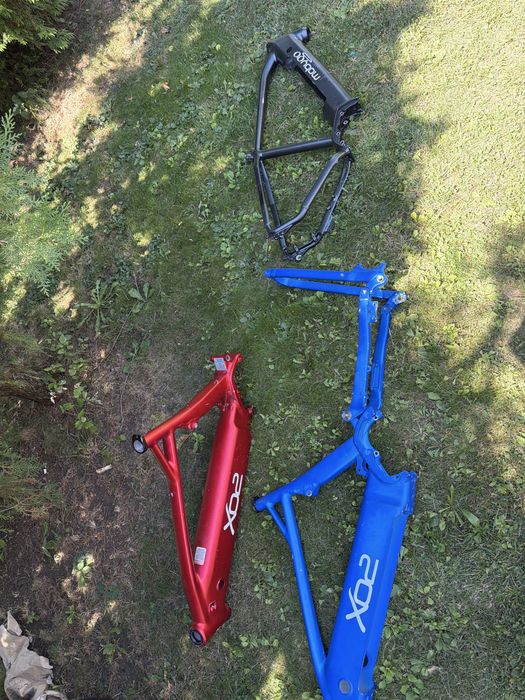 Лот от 3 бр. алуминиеви рамки за електрически велосипед Mobyoo / Mobygo XO2 (E-MTB)