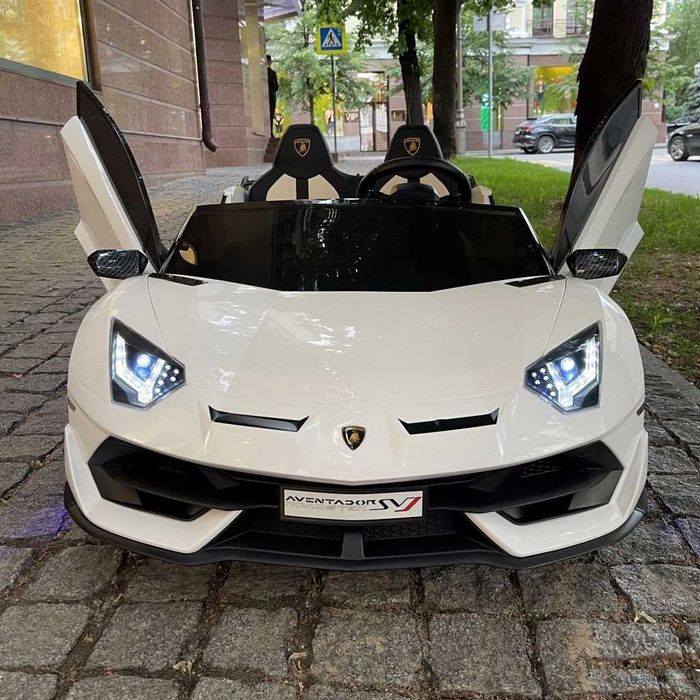 Двуместна КОЛА Licensed Lamborghini Aventador SVJ 24V с функция дрифт