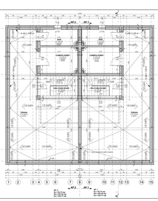 Casa tip duplex, constructie premium cu rooftop panoramic de 61 mp, Do