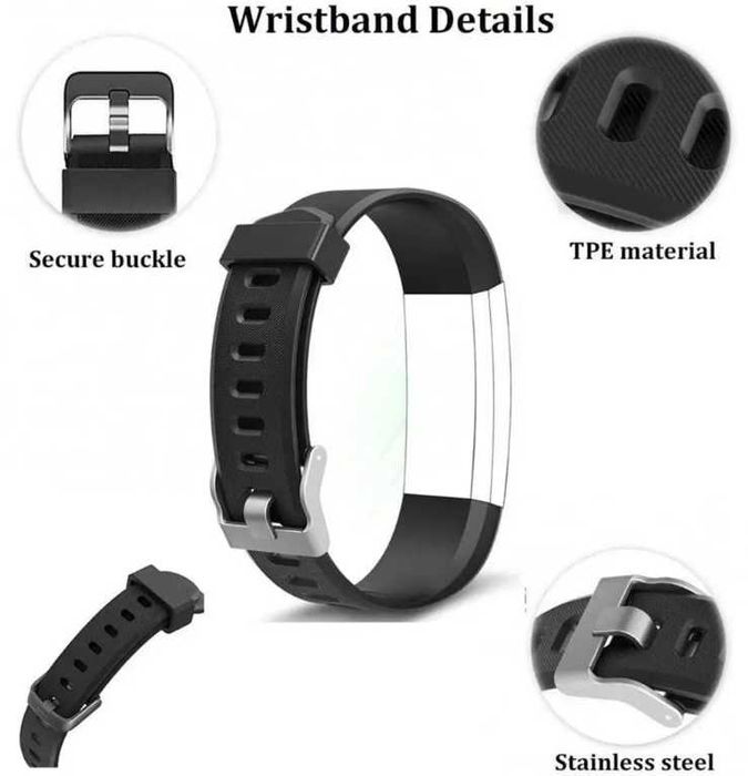 Новые силиконовые ремешки для наручных умных фитнес браслетов (часов)