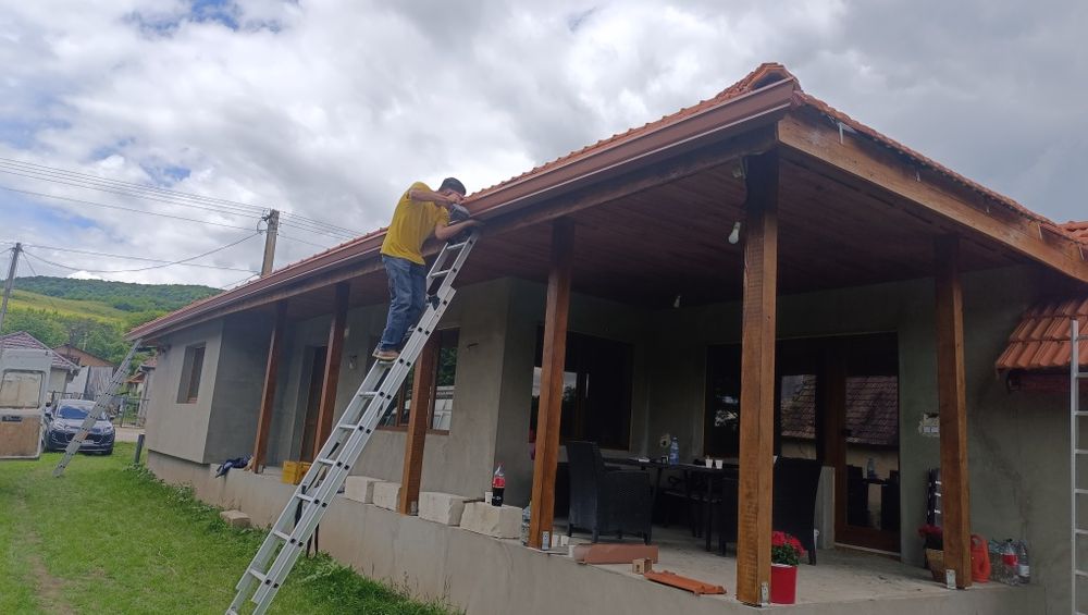 Jgheaburi burlane aluminiu orice lungime