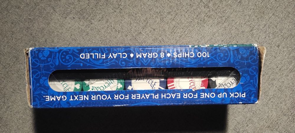 Jetoane POKER în ambalaj original BICYCLE