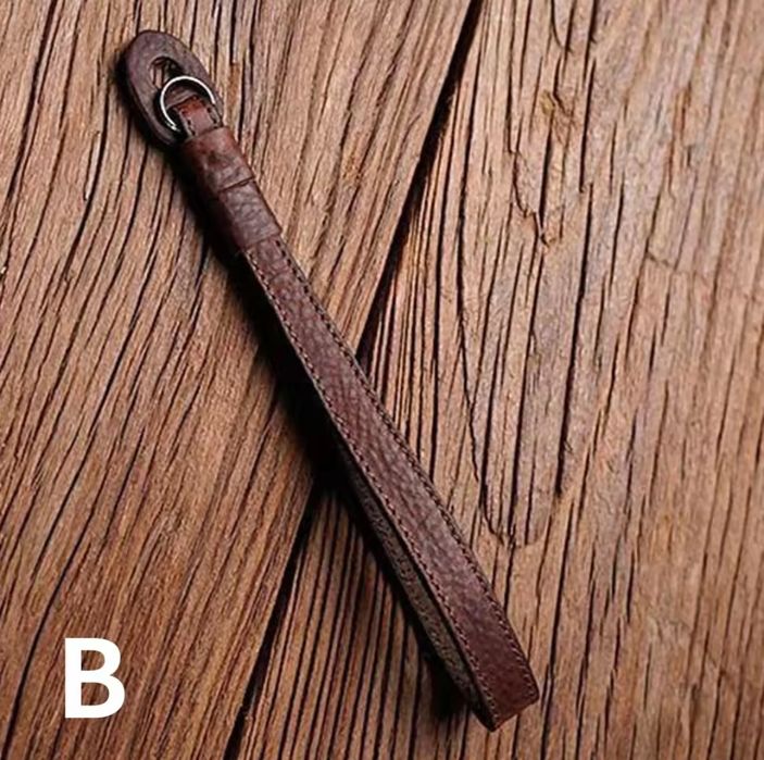 Curea mana wrist strap pentru aparate foto/video, piele naturala