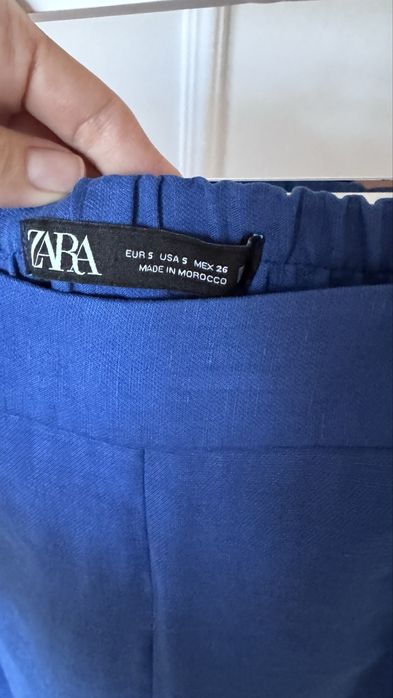 Льняные брюки Zara